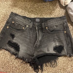 urban outfitters bdg jean shorts sz 25